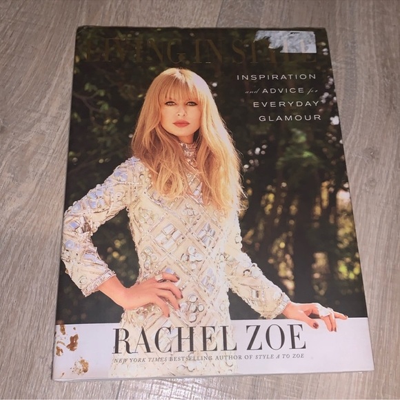 Living in Style by Rachel Zoe hardback book - Picture 1 of 3